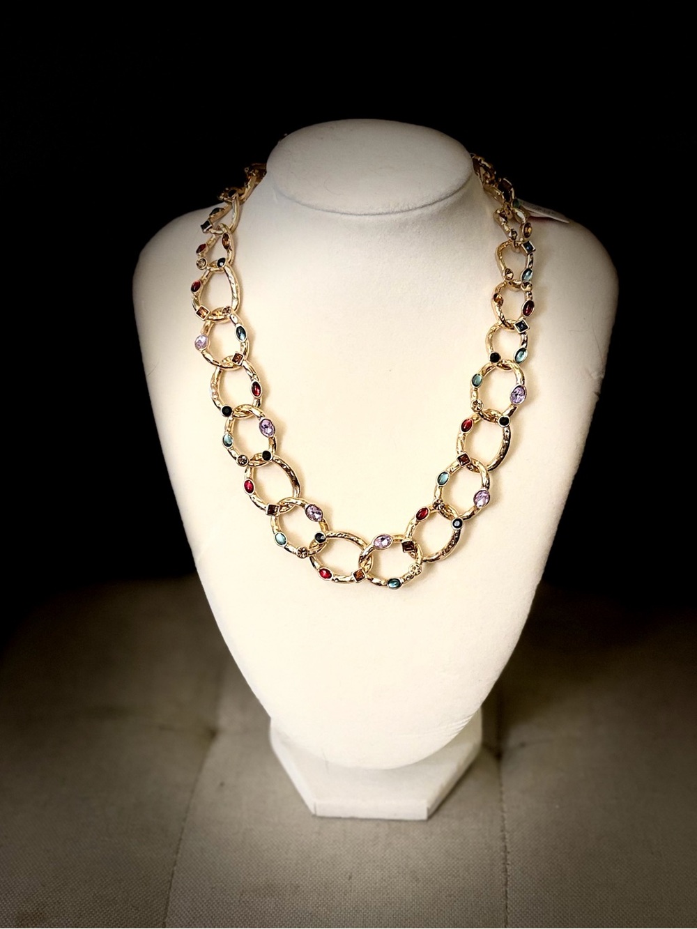 Park Lane Dasher Necklace with Multicolor Gem Accents